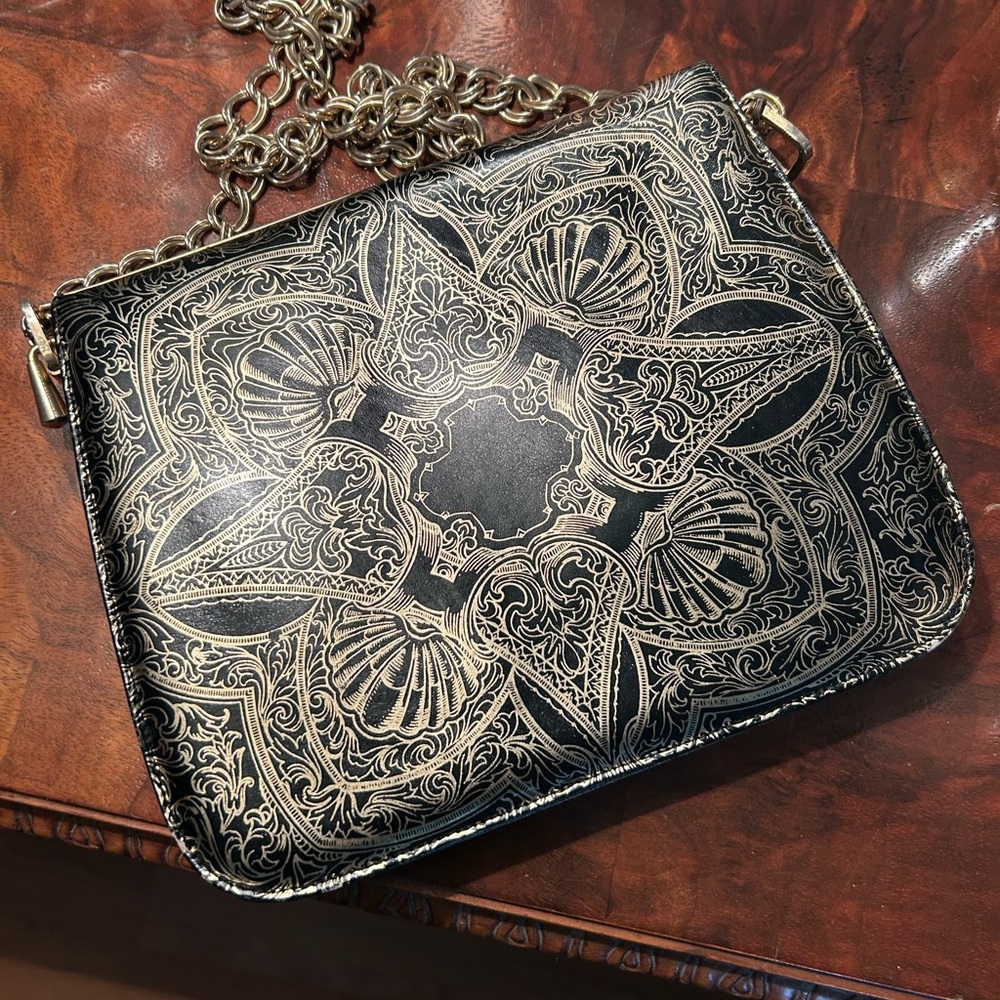 Vintage Italian Peruzzi Leather Handbag - Picture 2 of 10